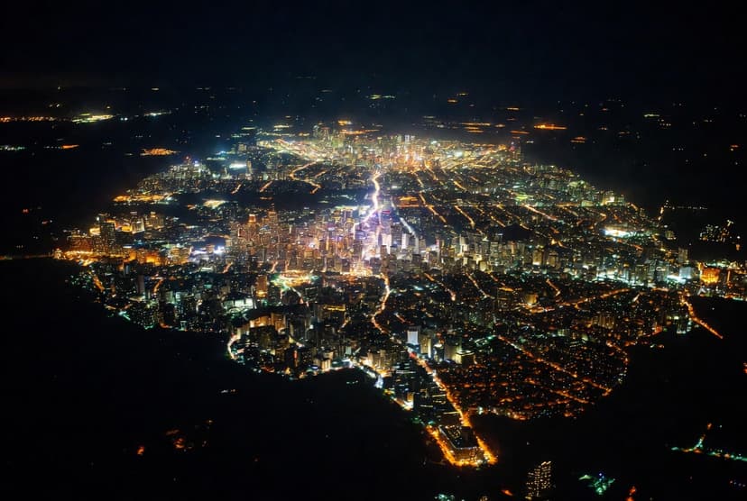 Smart city infrastructure visualization representing applied research and development services